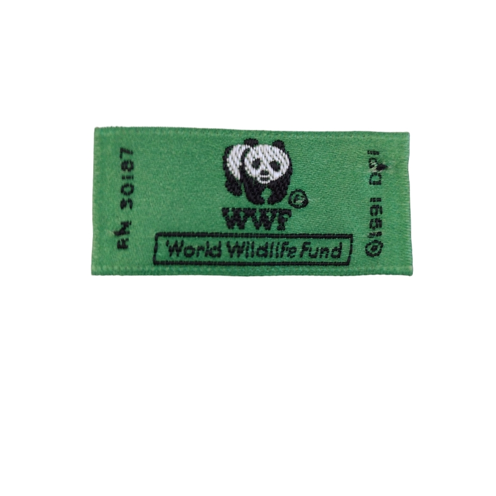 Tie. World Wildlife Fund Jaguar. Preloved. 100% silk made in USA - Picture 6 of 7